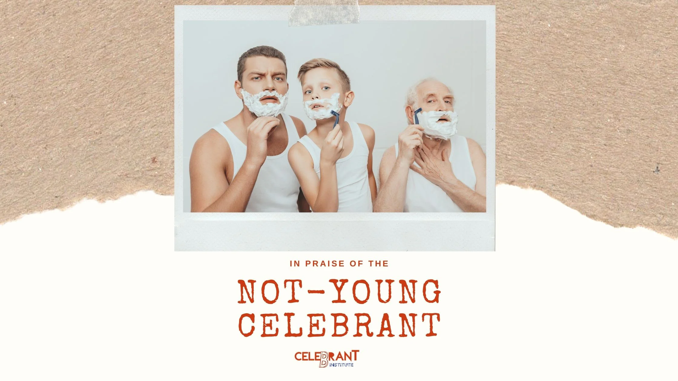 In praise of the not-young celebrant