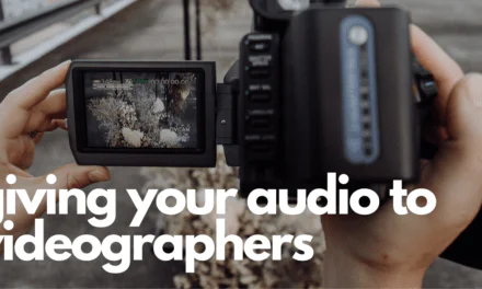 Getting ceremony audio to videographers