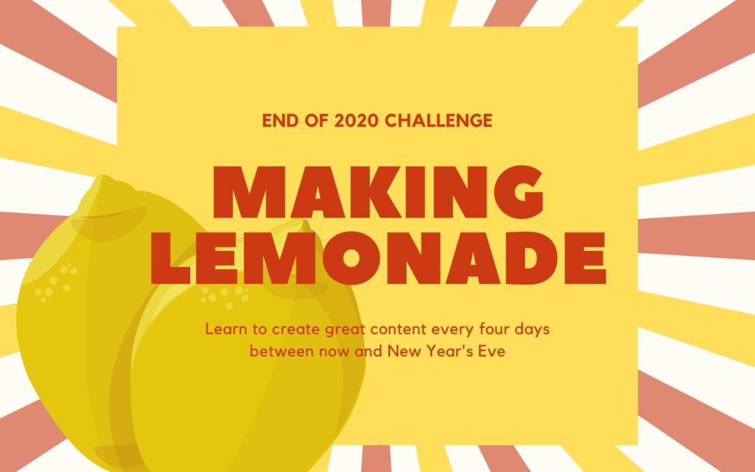 001 Social Media Challenge: Lemonade