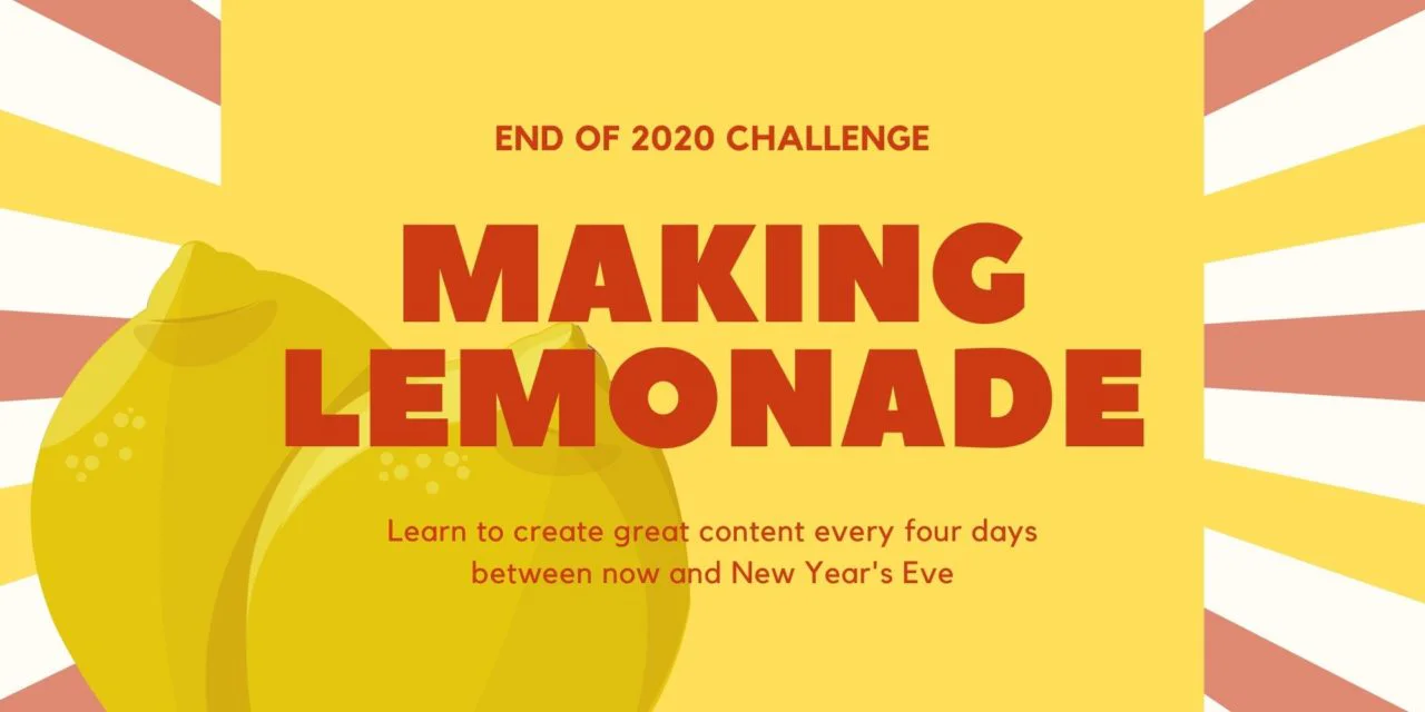 001 Social Media Challenge: Lemonade