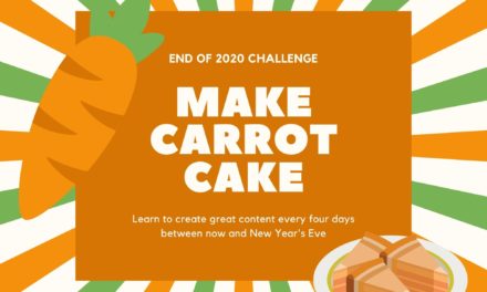 003 Social Media Challenge: Carrot Cake