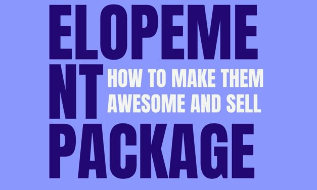 Creating elopement packages