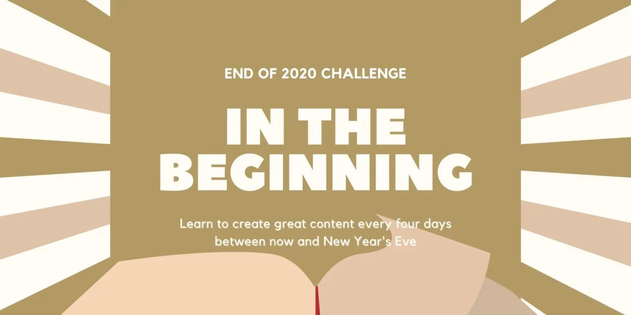009 Social Media Challenge: Your genesis story