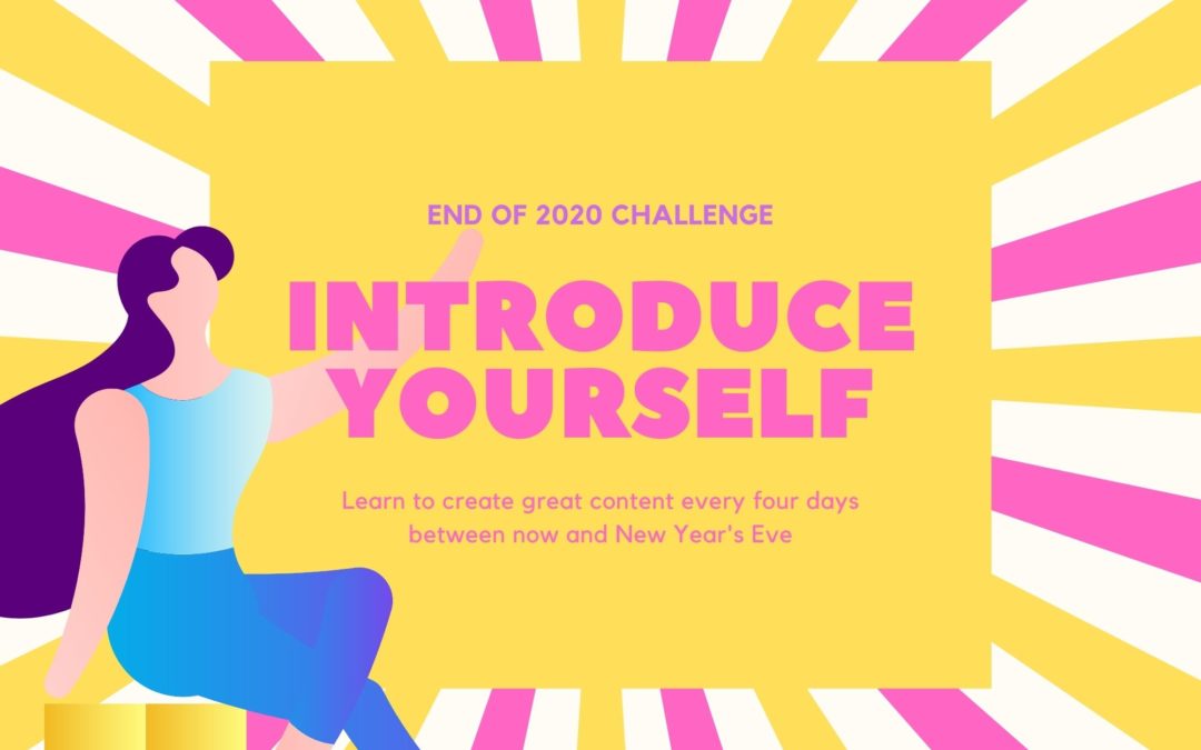 002 Social Media Challenge: Introduce Yourself