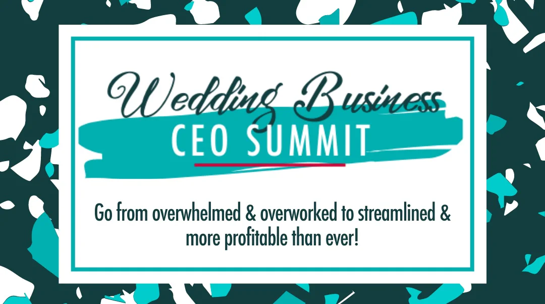 Be the CEO your wedding celebrant business needs you to be