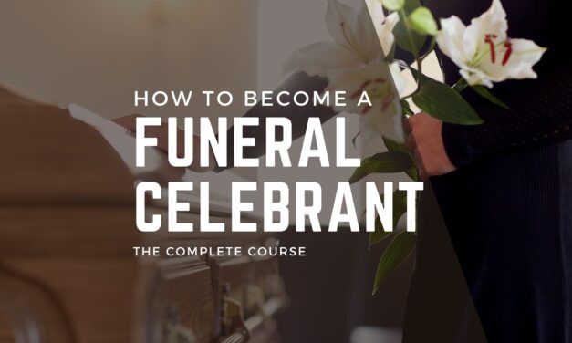 How to be a funeral celebrant in Australia
