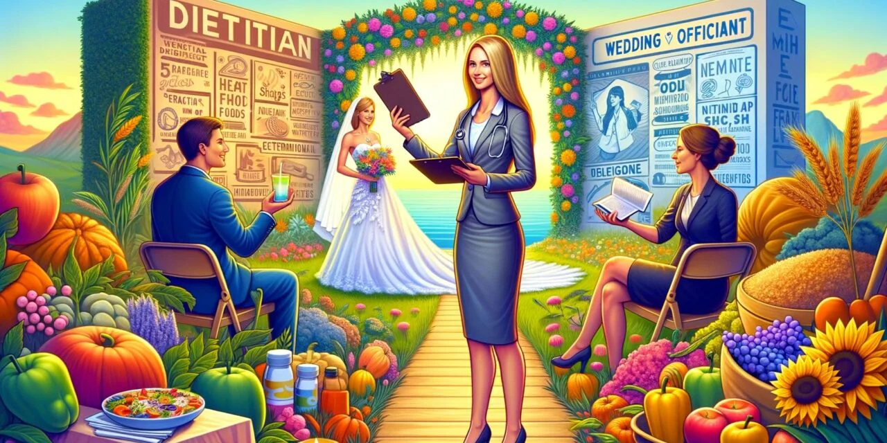 From Dietitian to ‘I Do’s, a new celebrant’s story