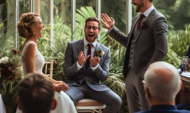 The right (and new) form to use when you have an interpreter at a wedding