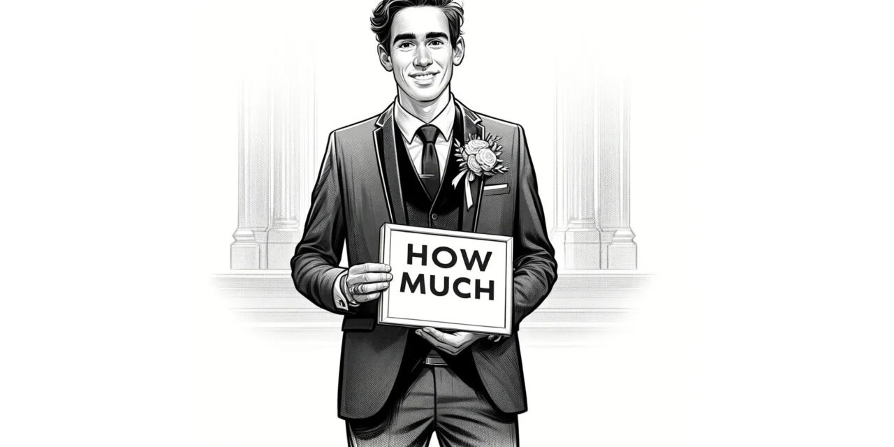 What is every other Australian celebrant charging in 2024?