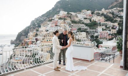 Where I stand during the ceremony, Josh’s point of view