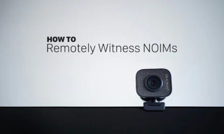 How to remotely witness a Notice of Intended Marriage (NOIM) form