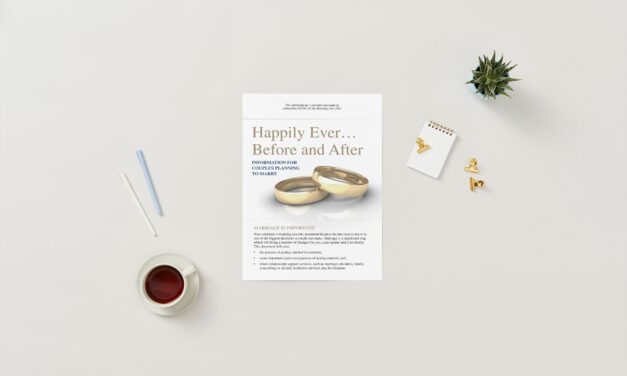 Submissions requested on new Happily Ever (before and) After brochure text