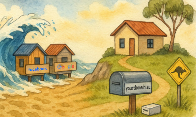 Only build a house on land you own