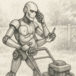 How is Josh using AI to help as he has a newborn?