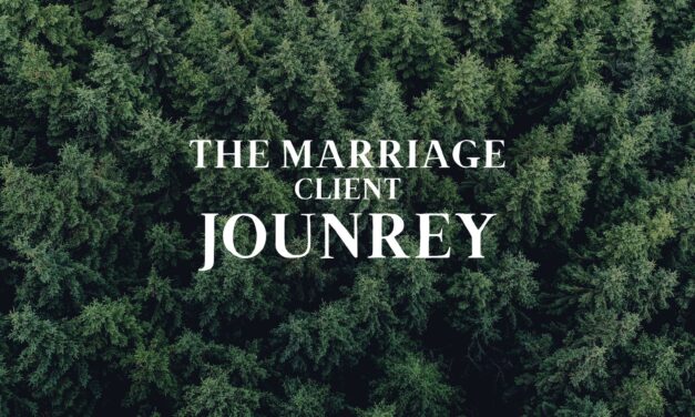 The marriage client journey